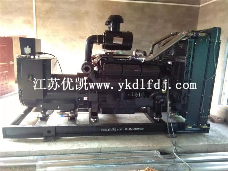 2021年4月20日，600KW上柴發(fā)電機組交付廣西某畜牧業(yè)公司使用