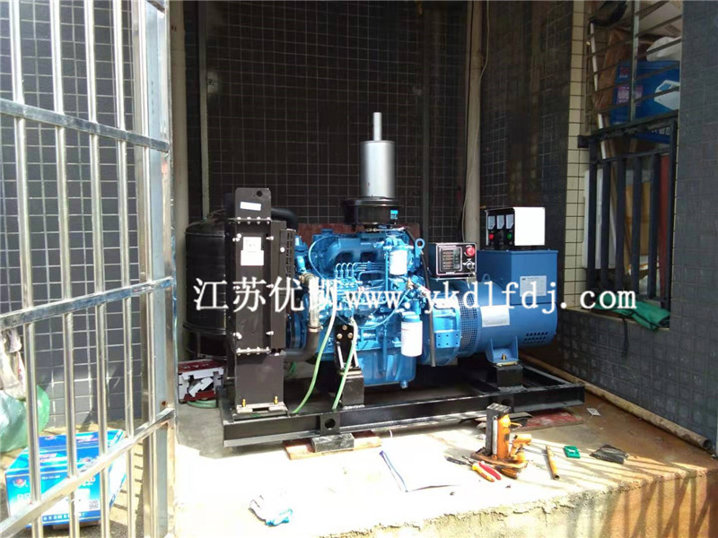 2021年8月11日，玉柴50KW發(fā)電機組交付廣西合浦某工廠備用電源