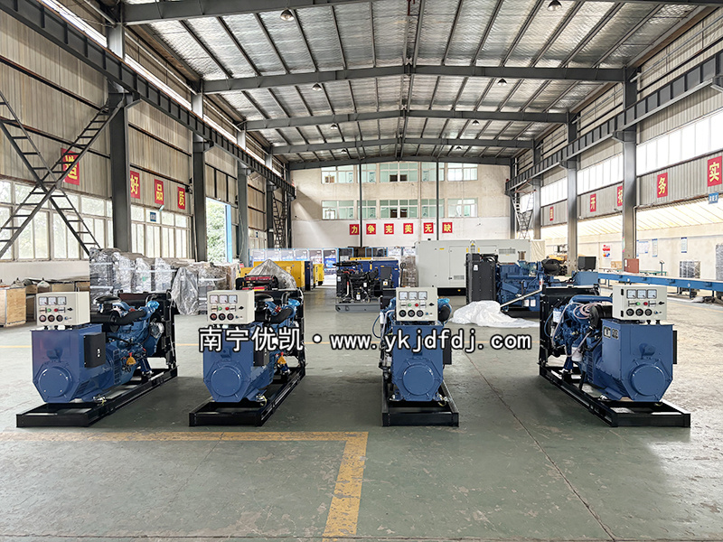2024年7月20日，國外項目出口4臺50kw玉柴發(fā)電機(jī)組