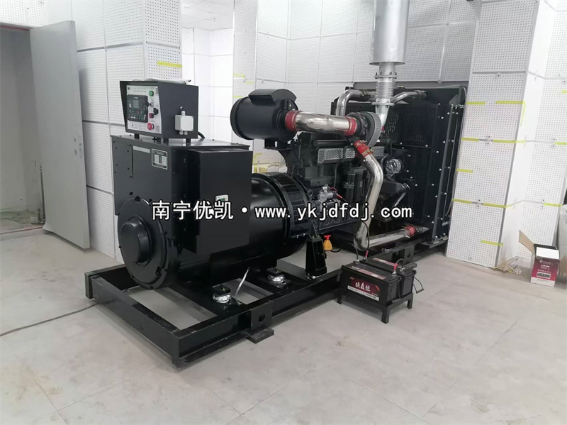 2024年11月17日，欽州項(xiàng)目500kw凱普柴油發(fā)電機(jī)組到貨安裝